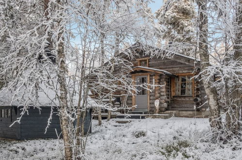 Foto 5 - Haus mit 1 Schlafzimmer in Salla mit sauna und blick auf die berge