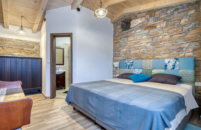 Casa de 7 quartos em Kršan com piscina privada e jardim - Foto 25
