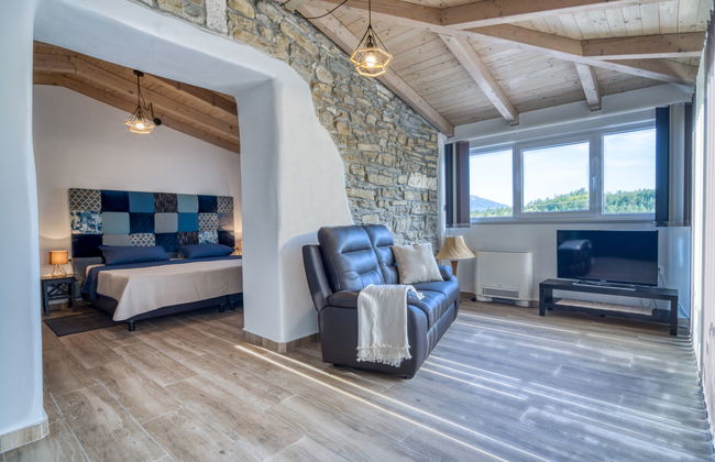 Casa de 7 quartos em Kršan com piscina privada e jardim - Foto 29