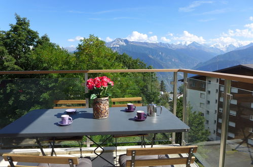 Foto 21 - Apartamento de 2 quartos em Crans-Montana com vista para a montanha