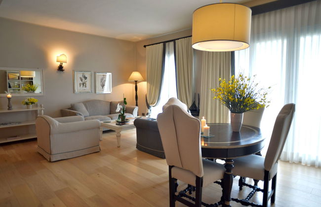 Apartamento de 2 quartos em San Casciano dei Bagni com piscina e jardim - Foto 1