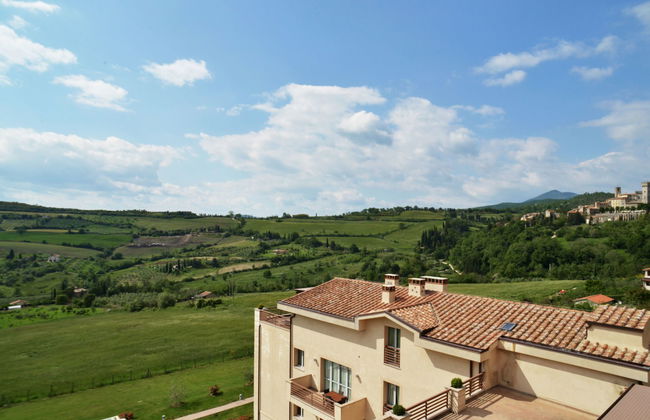 Apartamento de 2 quartos em San Casciano dei Bagni com piscina e jardim - Foto 2