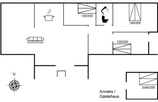 Photo 2 - Maison de 3 chambres à Fårevejle avec terrasse
