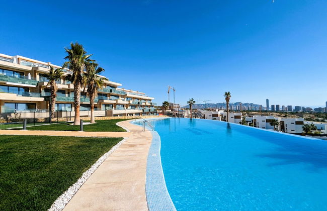 Apartamento de 3 quartos em Finestrat com piscina e jardim - Foto 1
