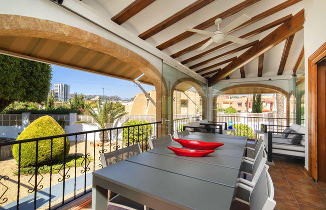 Casa de 3 quartos em Calp com piscina privada e terraço - Foto 13