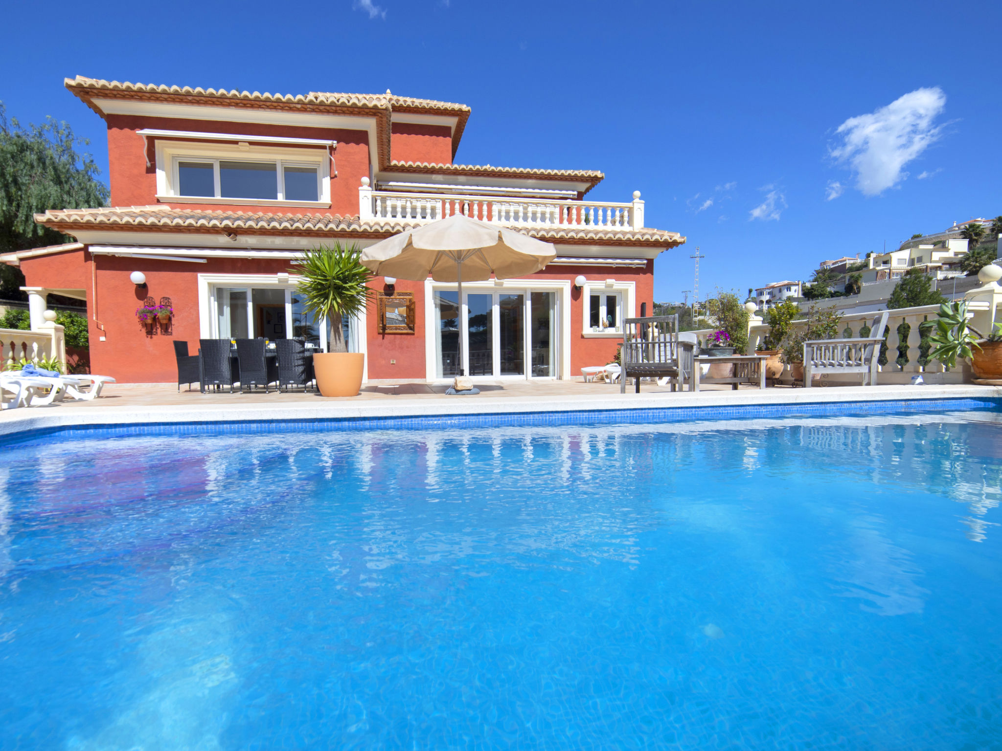 Photo 1 - 5 bedroom House in Calp with private pool and sea view