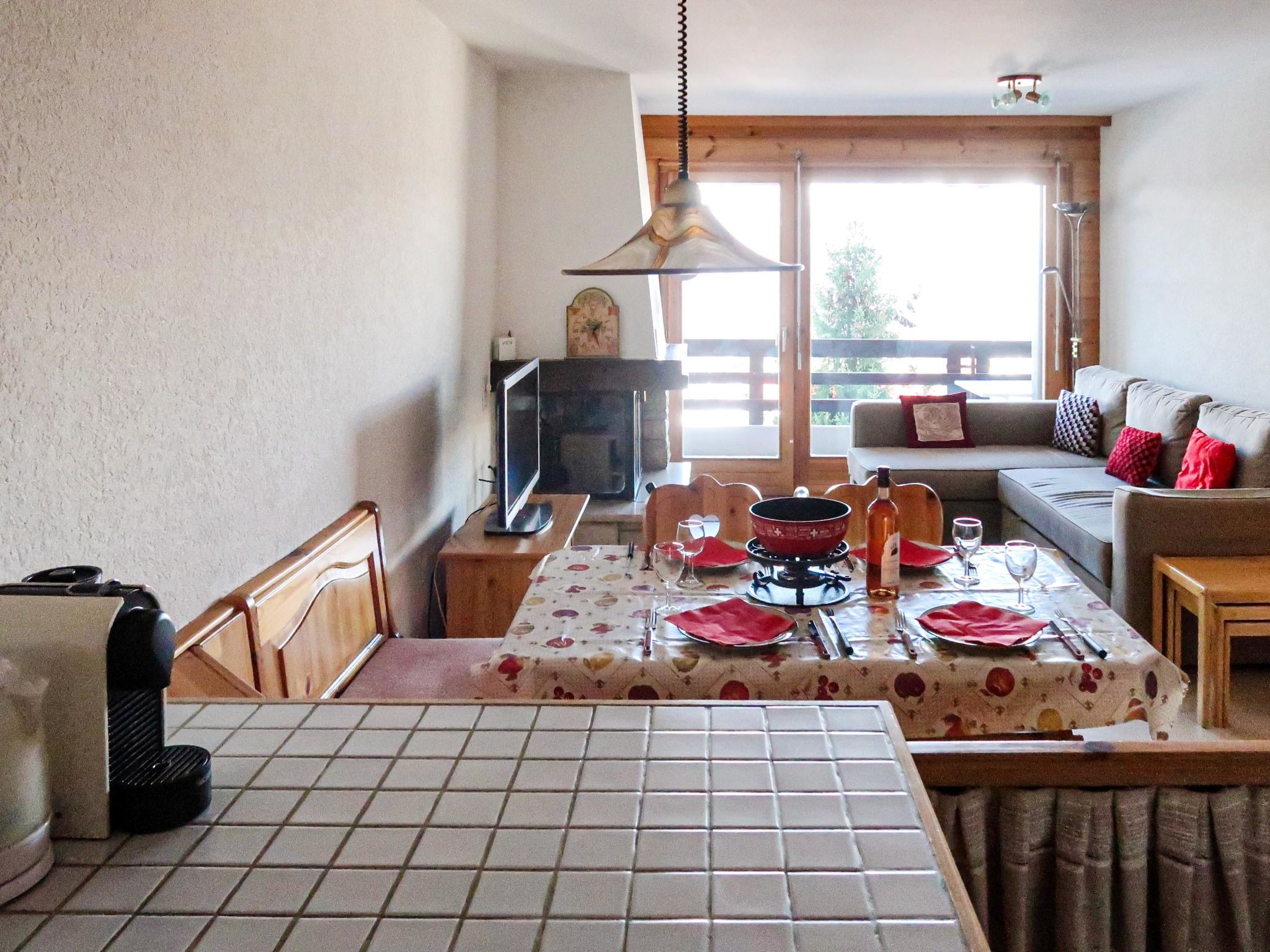 Foto 6 - Appartamento con 1 camera da letto a Nendaz con vista sulle montagne