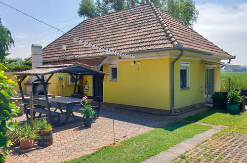 Foto 1 - Casa de 1 habitación en Balatonboglár con jardín y vistas a la montaña