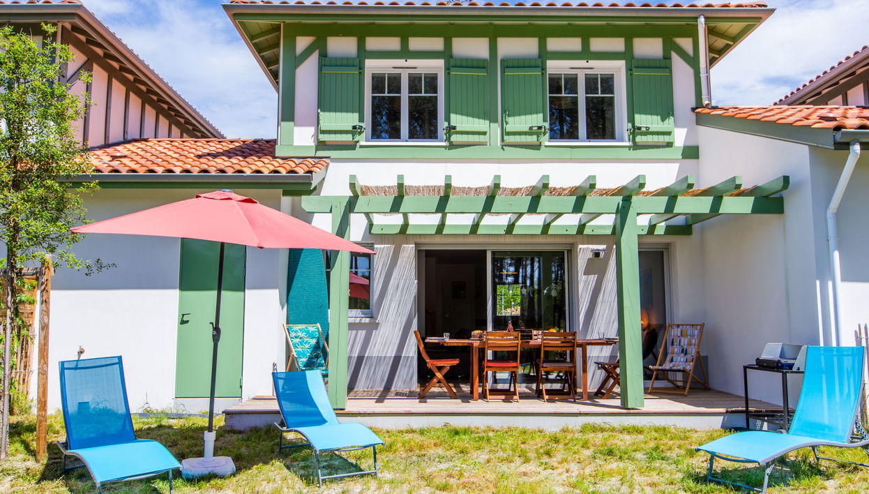Haus mit 4 Schlafzimmern in Moliets-et-Maa mit garten und terrasse - Foto 1