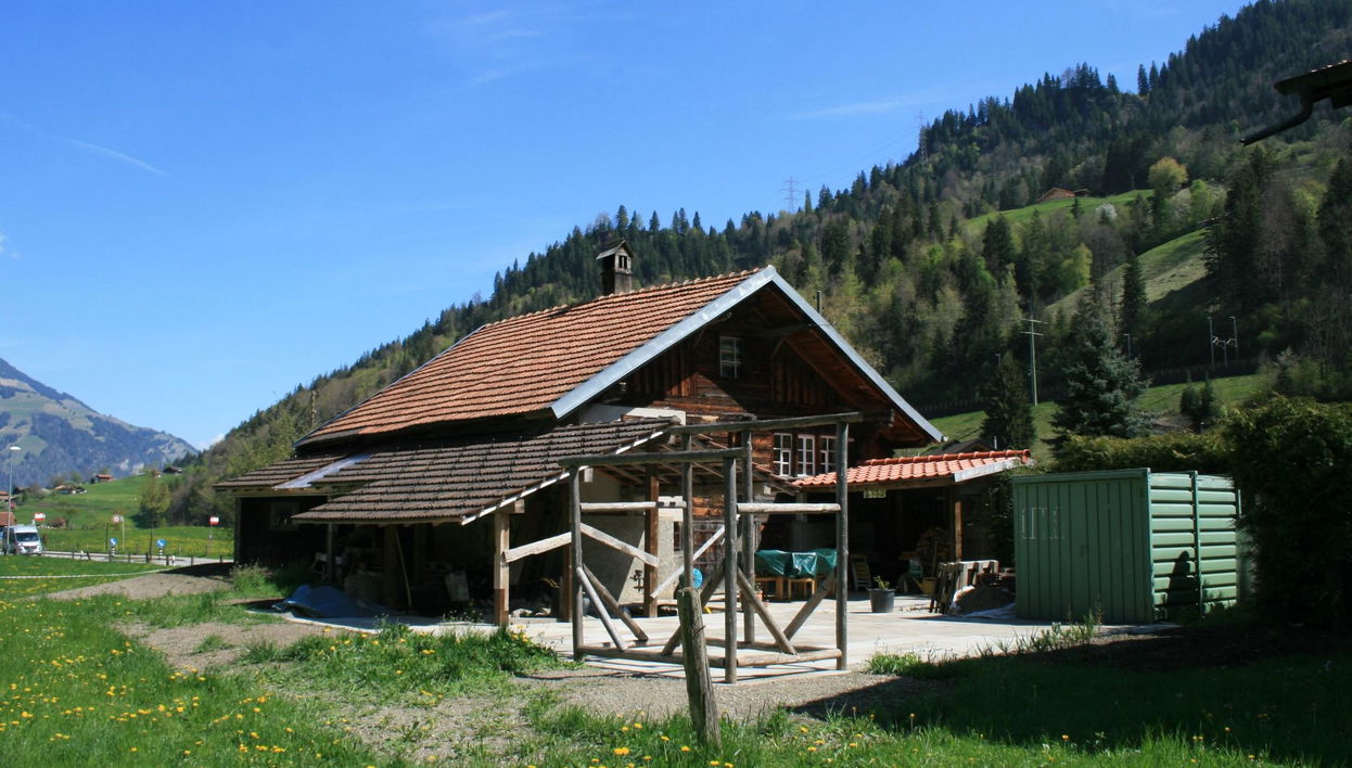 Apartment mit 1 Schlafzimmer in Kandergrund mit garten - Foto 1