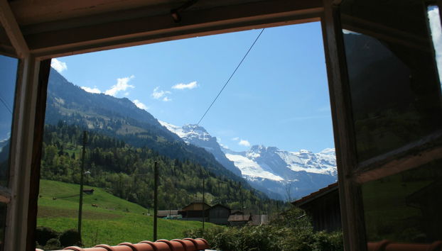 Apartment mit 1 Schlafzimmer in Kandergrund mit garten - Foto 5
