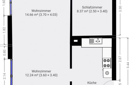 Photo 29 - 1 bedroom Apartment in Kandergrund with garden