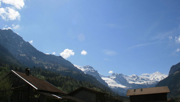 Apartment mit 1 Schlafzimmer in Kandergrund mit garten - Foto 3