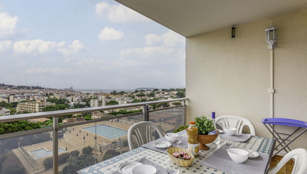Apartment mit 2 Schlafzimmern in Sainte-Maxime mit schwimmbad und garten - Foto 3