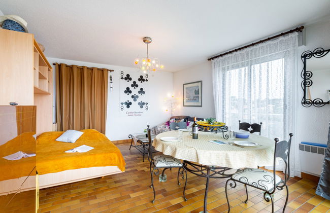 Apartment mit 2 Schlafzimmern in Sainte-Maxime mit schwimmbad und garten - Foto 9