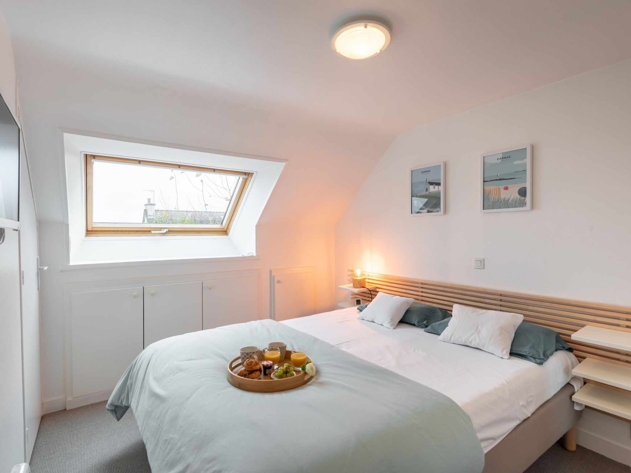 Foto 4 - Appartamento con 2 camere da letto a Carnac con vista mare