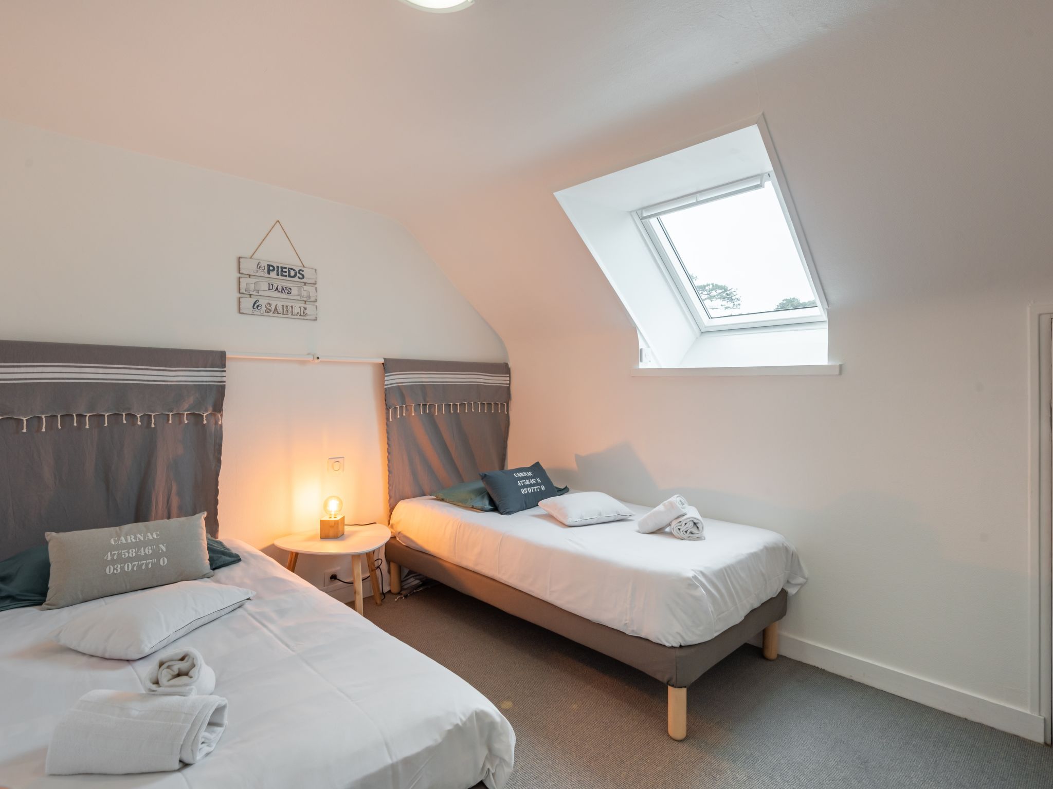 Foto 5 - Appartamento con 2 camere da letto a Carnac con vista mare