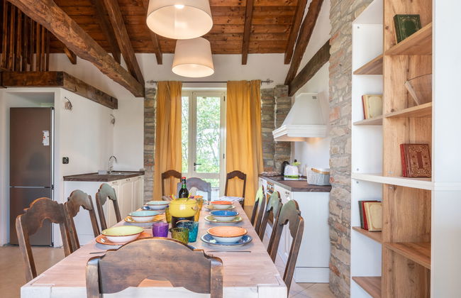 Casa de 6 quartos em Ovada com piscina privada e jardim - Foto 12