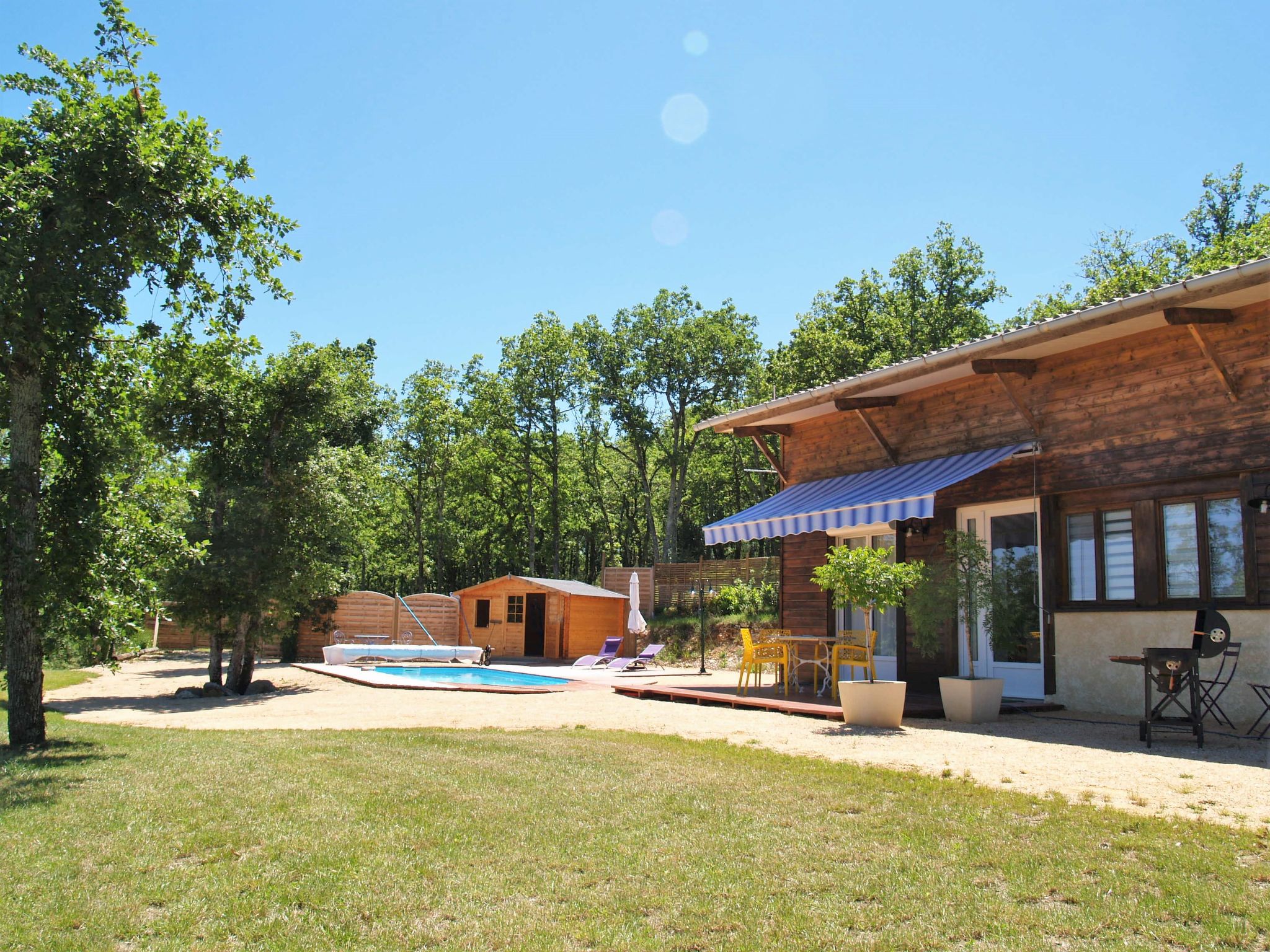 Photo 1 - Maison de 1 chambre à Loupiac avec piscine privée et jardin