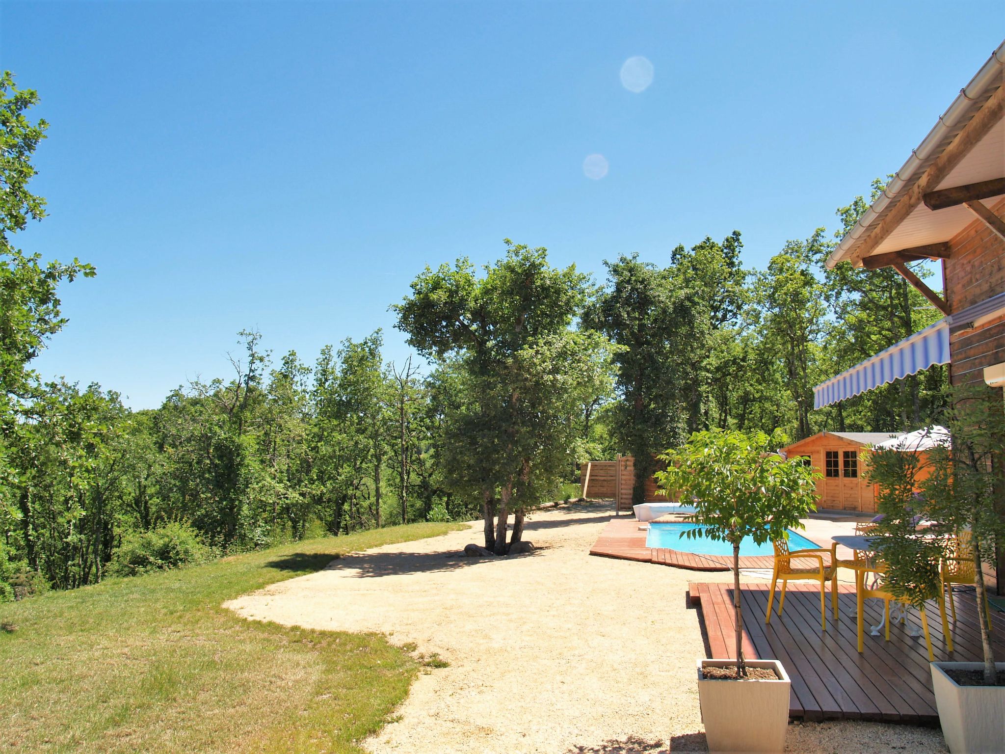 Photo 12 - Maison de 1 chambre à Loupiac avec piscine privée et jardin