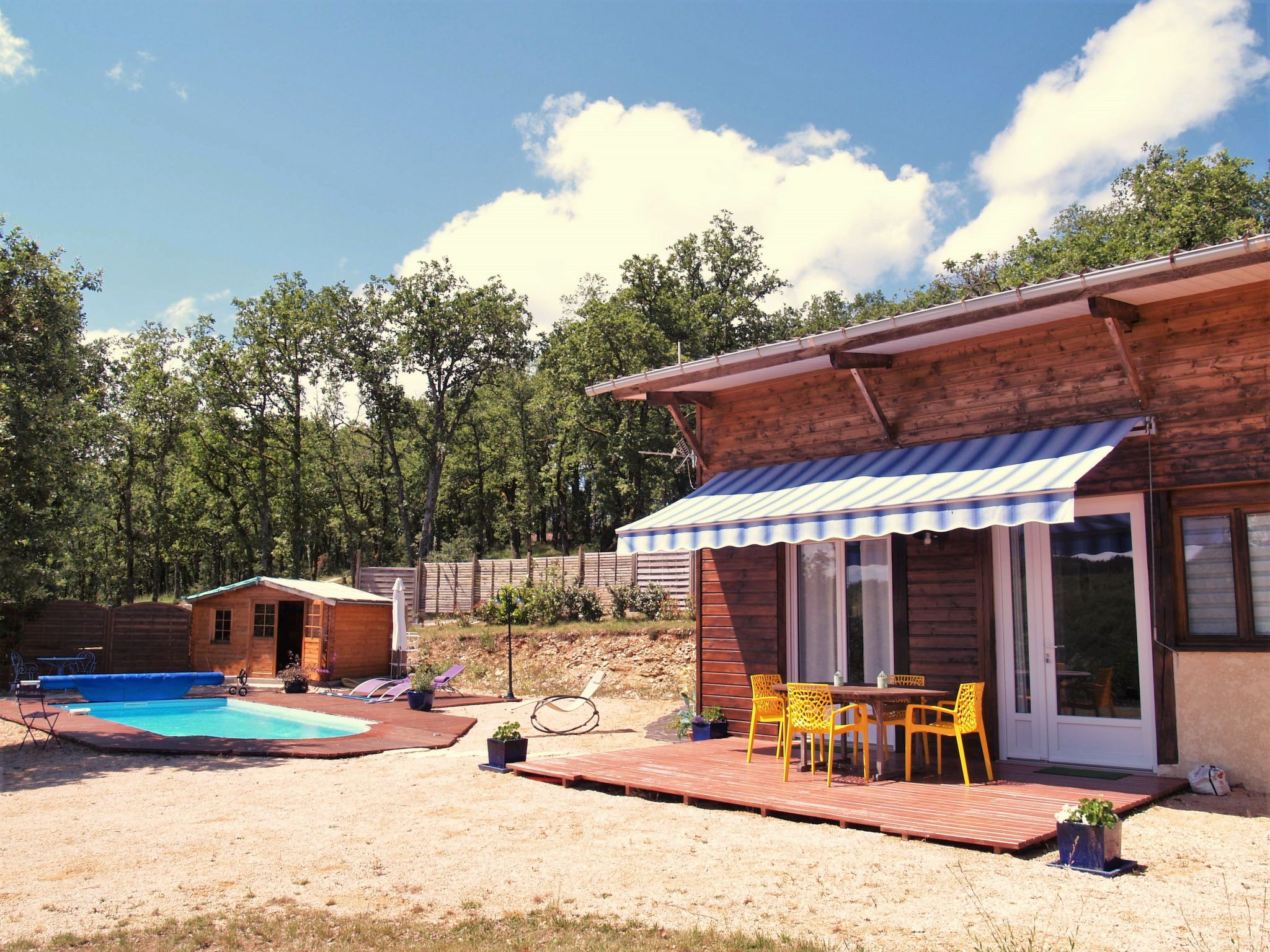 Photo 13 - Maison de 1 chambre à Loupiac avec piscine privée et terrasse