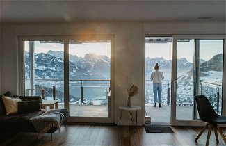 Foto 1 - Apartment mit 2 Schlafzimmern in Amden mit blick auf die berge