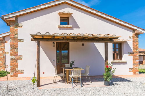 Foto 4 - Appartamento con 2 camere da letto a Guardistallo con piscina e vista mare