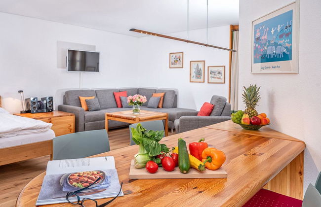 Apartamento de 1 quarto em Vaz/Obervaz com piscina e sauna - Foto 14