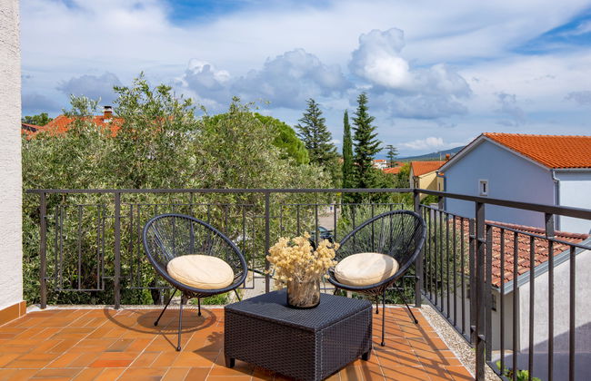Casa de 7 quartos em Krk com piscina privada e terraƧo - Foto 19