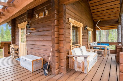 Foto 2 - Haus mit 1 Schlafzimmer in Pelkosenniemi mit sauna und blick auf die berge