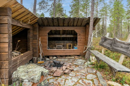 Foto 12 - Haus mit 1 Schlafzimmer in Pelkosenniemi mit sauna und blick auf die berge