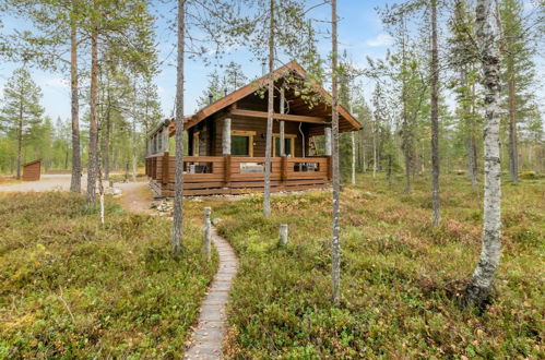 Foto 13 - Casa de 1 habitación en Pelkosenniemi con sauna y vistas a la montaña