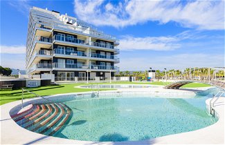 Foto 1 - Apartamento de 2 habitaciones en Cabanes con piscina y vistas al mar