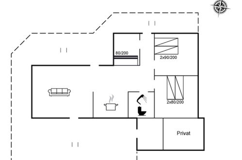 Foto 18 - Haus mit 3 Schlafzimmern in Løkken mit terrasse