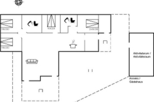 Foto 31 - Haus mit 4 Schlafzimmern in Løkken mit terrasse und whirlpool