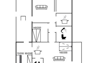 Foto 2 - Casa de 2 quartos em Løkken com terraço