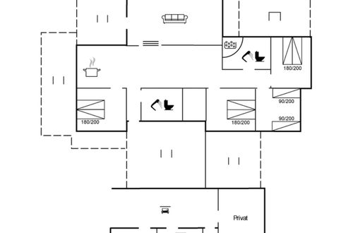 Foto 2 - Casa con 4 camere da letto a Løkken con terrazza