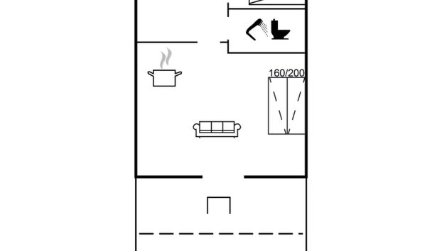 Apartment mit 1 Schlafzimmer in Aakirkeby mit schwimmbad und terrasse - Foto 2