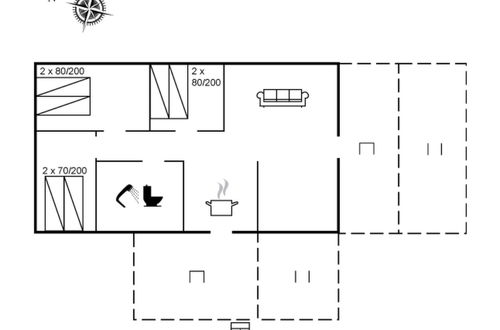 Photo 2 - 3 bedroom House in Allinge with terrace