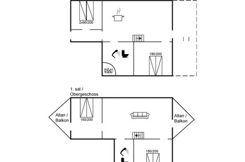 Foto 2 - Casa de 4 quartos em Hasle com terraço