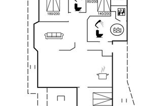 Foto 2 - Casa de 3 quartos em Løkken com terraço e sauna