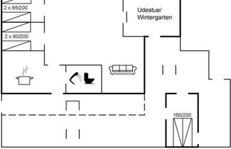 Foto 2 - Casa de 2 quartos em Løkken com terraço