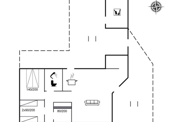 Casa de 3 quartos em Tranekær com terraço - Foto 2