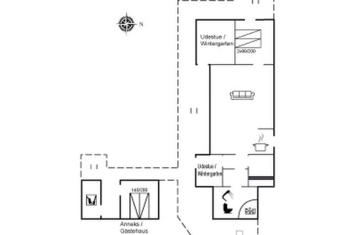 Foto 42 - Casa con 2 camere da letto a Løkken con terrazza