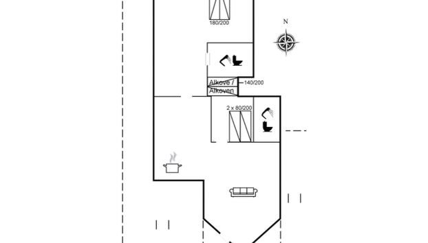 Maison de 3 chambres à Grevinge avec terrasse - Photo 2