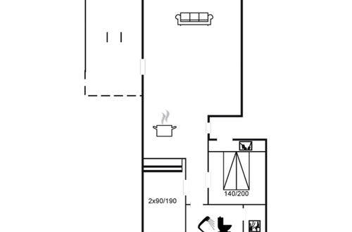 Foto 2 - Haus mit 2 Schlafzimmern in Tarm mit terrasse und sauna