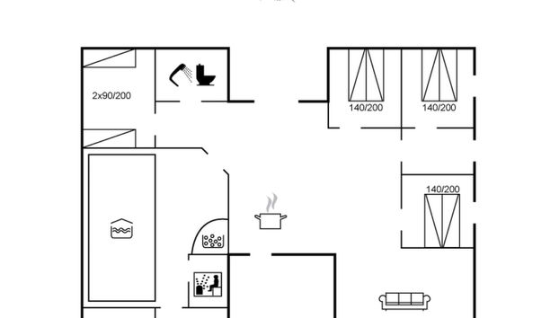 Haus mit 4 Schlafzimmern in Kelstrup Strand mit privater pool und terrasse - Foto 2