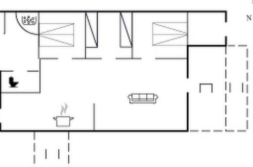 Photo 27 - Maison de 3 chambres à Spøttrup avec terrasse et sauna