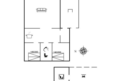 Foto 2 - Casa de 2 quartos em Skjern