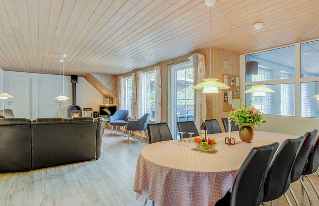 Casa de 5 quartos em Oksbøl com piscina privada e terraço - Foto 30
